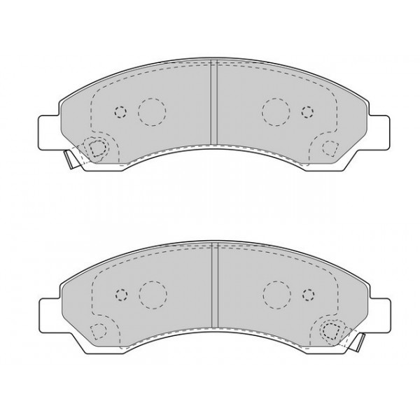 BRK PAD FT GREAT WALL STEED 13-16 image
