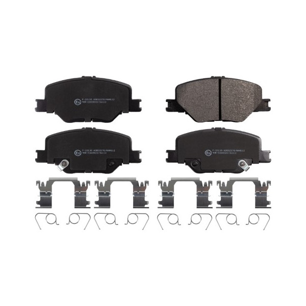 BRK PAD SET FT VAUXHALL 17-28 image