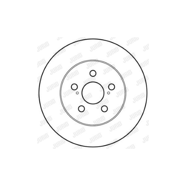 SINGLE BRK DISC R AVENSIS 01-03 image