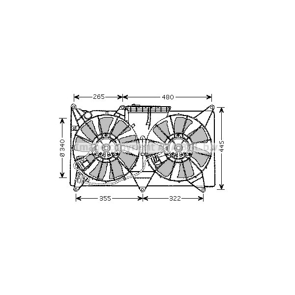 CLG FAN LEXUS GS300 97-00 image