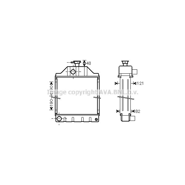 RAD MASSEY FERGUSON 256 image