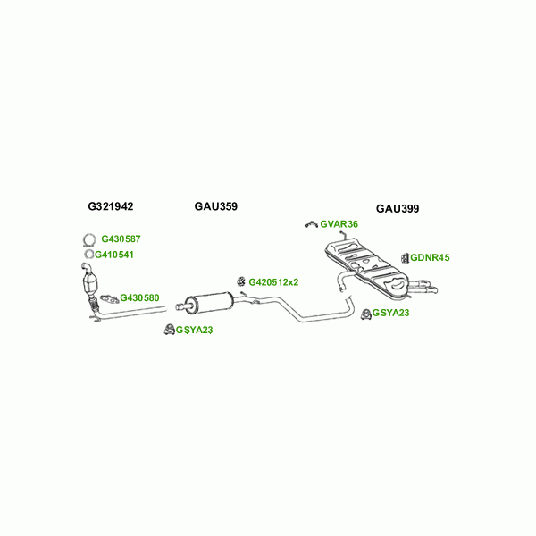 GT Exhausts Exhaust System image