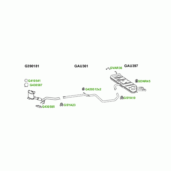 GT Exhausts Exhaust System image