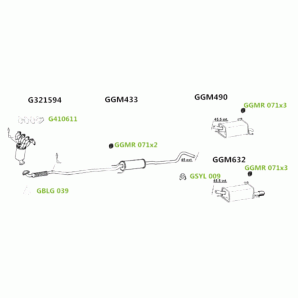 GT Exhausts Exhaust System image