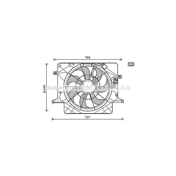 CLG FAN GENESIS COUPE 08-12 image