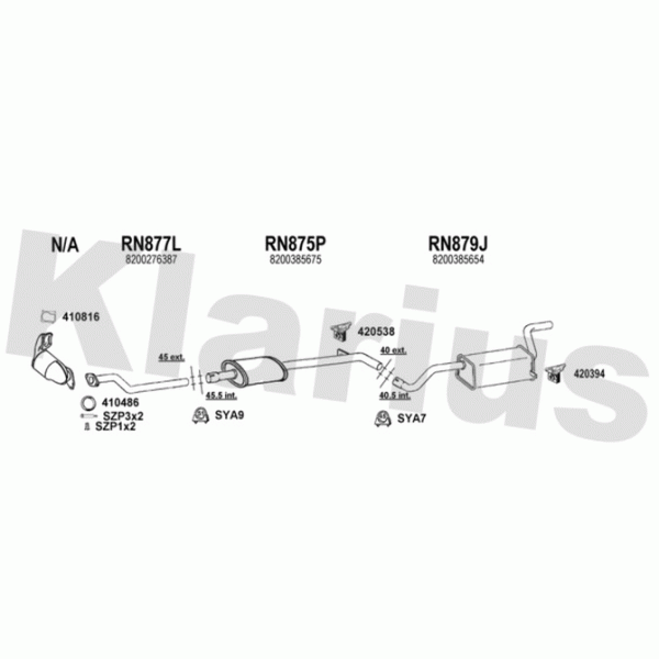 Klarius Exhaust System image