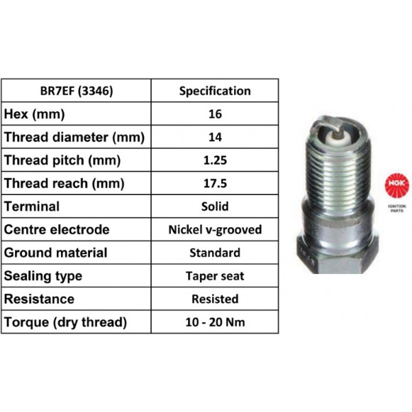 Spark Plug Jaguar Peugeot 73-03 image