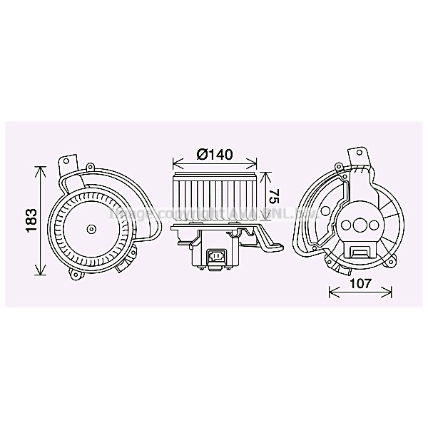 AVA Heater Blower image