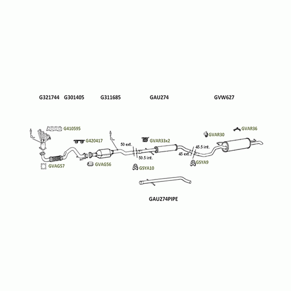 GT Exhausts Exhaust System image