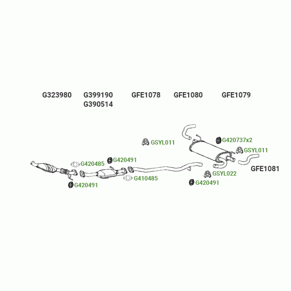 GT Exhausts Exhaust System image