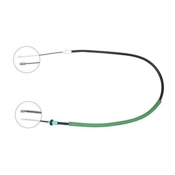 BRK CABLE LH CLIO 01-06 image