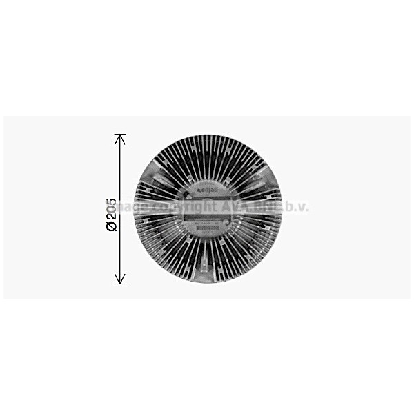 CLG FAN CLUTCH 75 CF 98-20 image