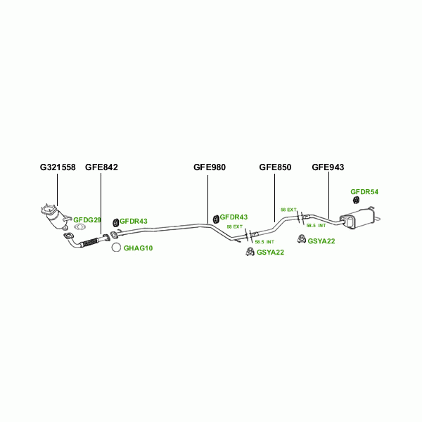 GT Exhausts Exhaust System image