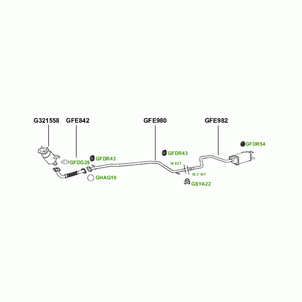 GT Exhausts Exhaust System image