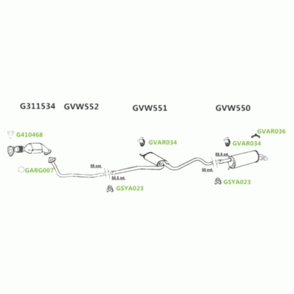 GT Exhausts Exhaust System image