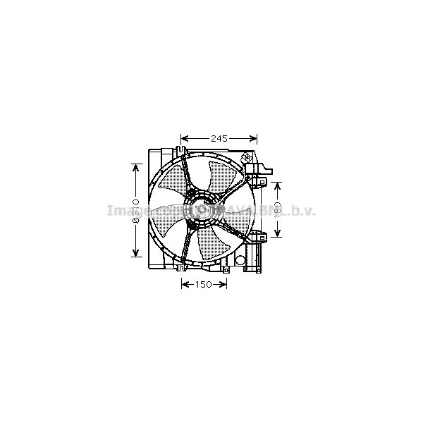 COOLING FAN LEGACY II 95-98 image