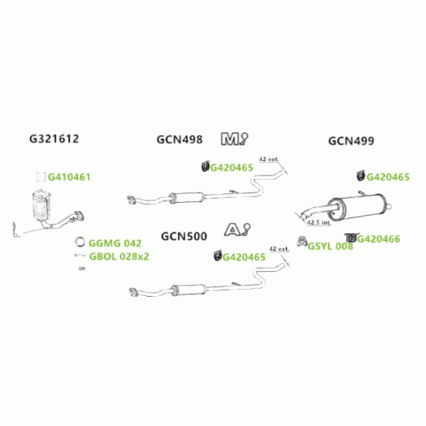 GT Exhausts Exhaust System image