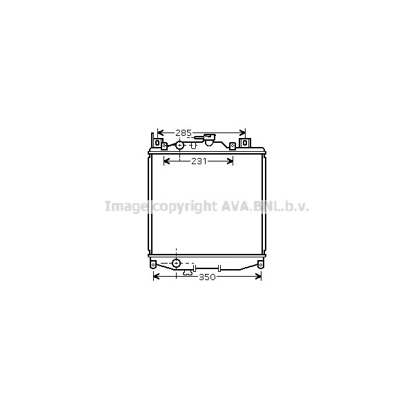 RADIATOR SUZU SWIFT 90-01 image