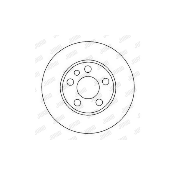 SINGLE BRK DISC FT DISPATCH SCUDO EXPERT 96-06 image