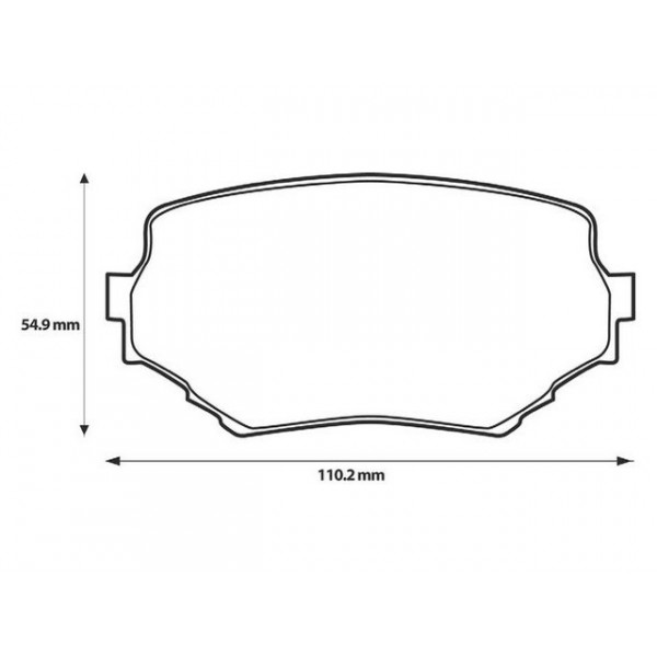 Brake Pad Set - Disc Brake Suzuki 94-08 image