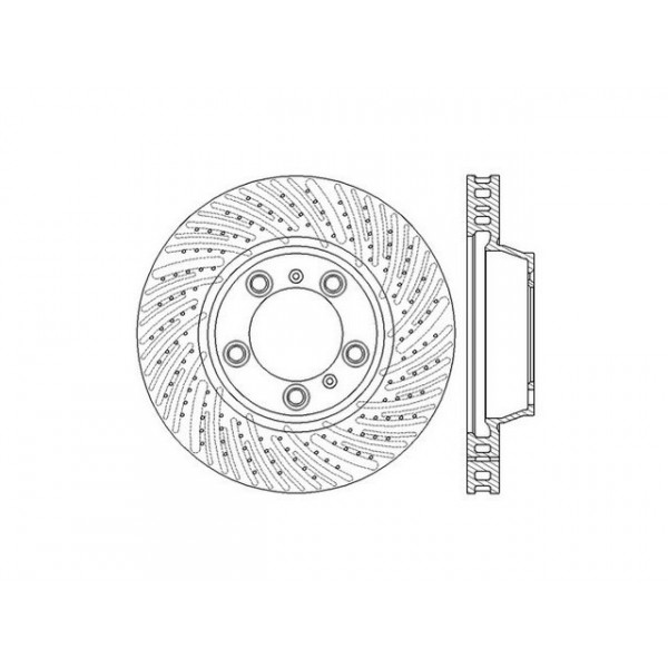 SGL BRK DISC FT PORS 911 00-12 image