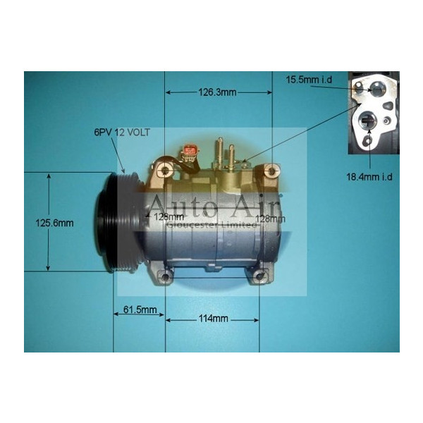 CMPRSSR CHRY GRAND VOYAGER 04-08 image