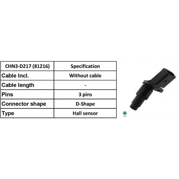 CAM SENSOR AUDI A2 97-10 image