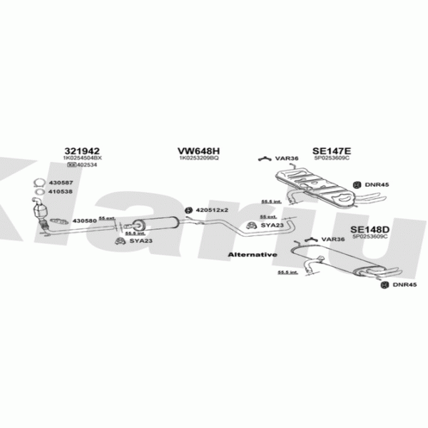 Klarius Exhaust System image