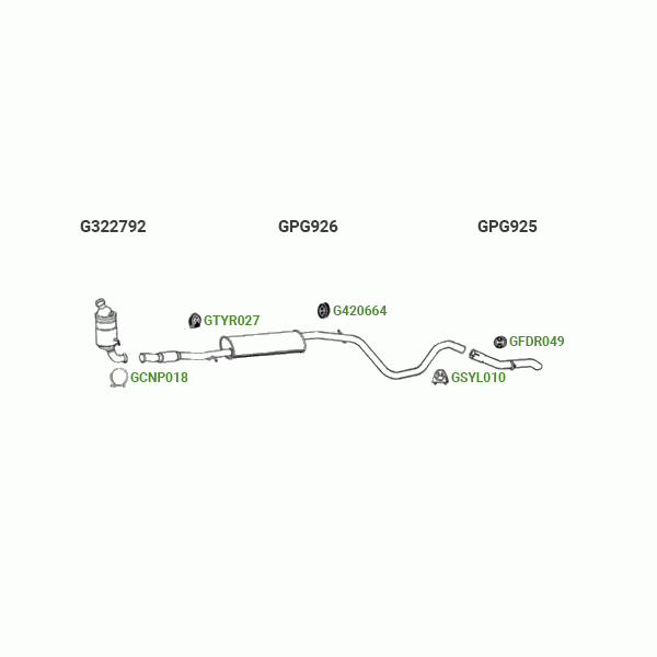 GT Exhausts Exhaust System image