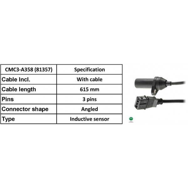 CRANK ANGLE SENSOR FIAT BRAVA BRAVO PUNTO 94-07 image
