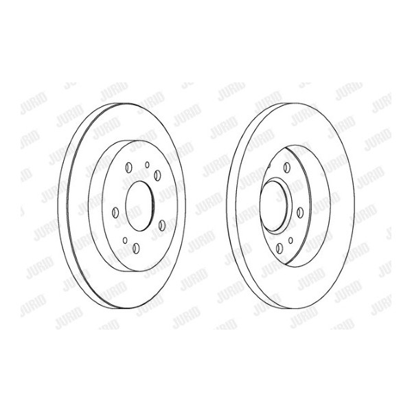SINGLE BRK DISC FT DAIH TERIOS 97-10 image