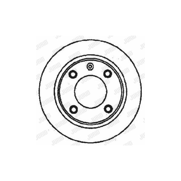 SINGLE BRK DISC R CITR XANTIA 93-01 image