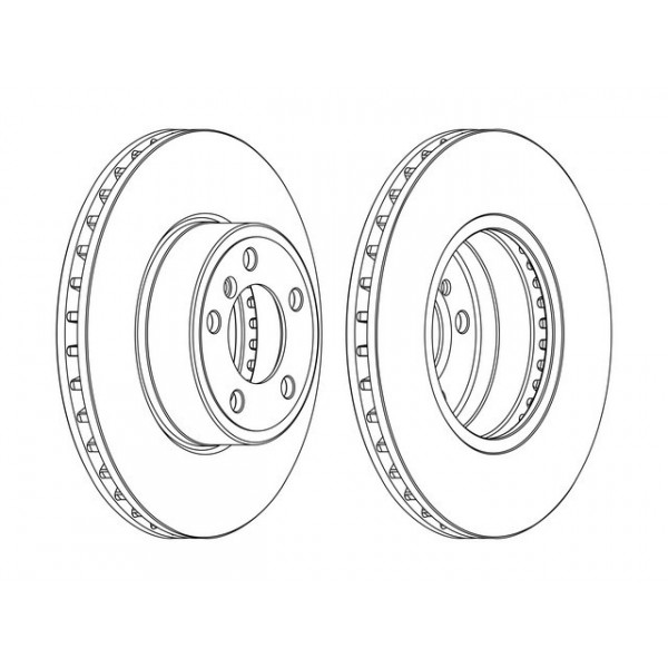 SGL BRK DISC FT BMW 730I 02-08 image