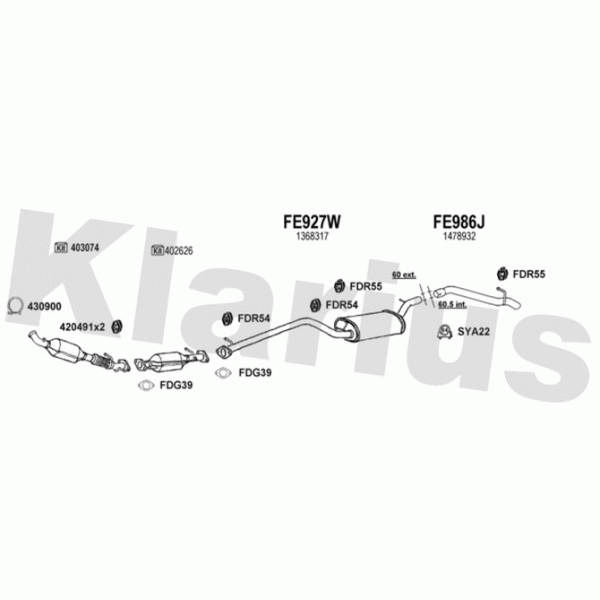 Klarius Exhaust System image