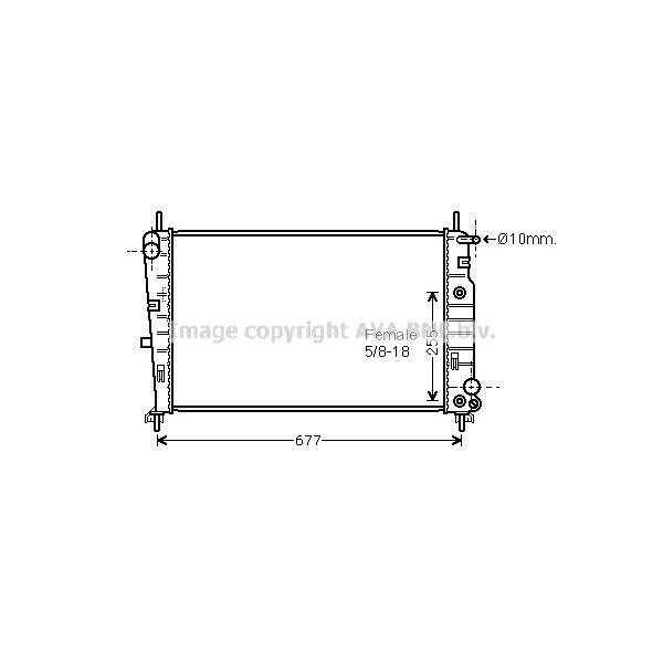 RAD FORD MONDEO 94-95 image