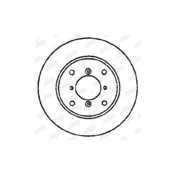 SINGLE BRK DISC FT SUZU ESCUDO JIMNY 91-18 image