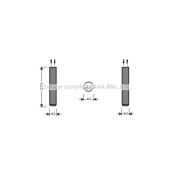 REC DRYER NISS MICRA NOTE 03-11 image