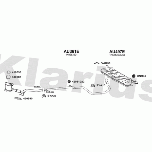 Klarius Exhaust System image