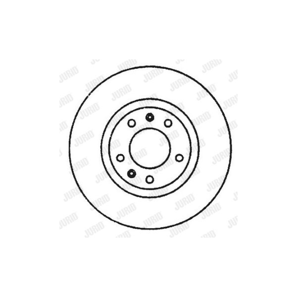 SINGLE BRK DISC FT RELAY DUCATO BOXER 94-07 image