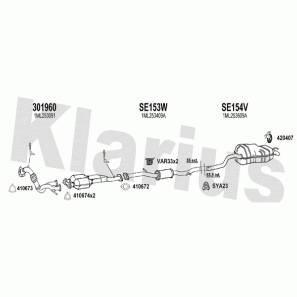 Klarius Exhaust System image