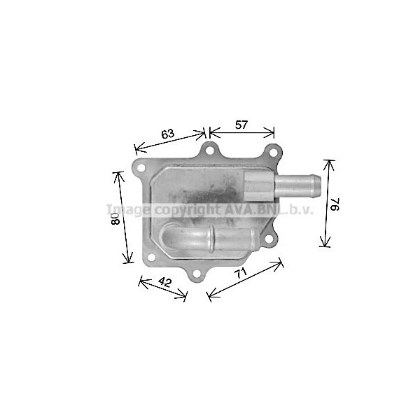 OIL COOLER EXPLORER 35 I 11-20 image