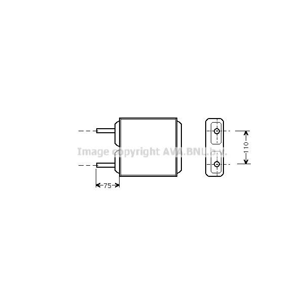 HEAT BLOWER VAUXHALL CORSA A 83-93 image