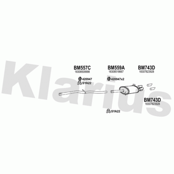 Klarius Exhaust System image