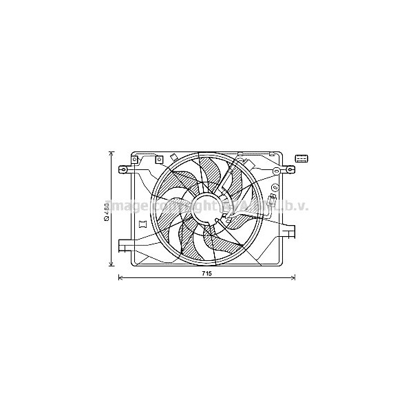 CLG FAN GENESIS COUPE 08-12 image