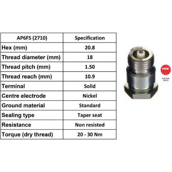 Spark Plug Ford 70-92 image