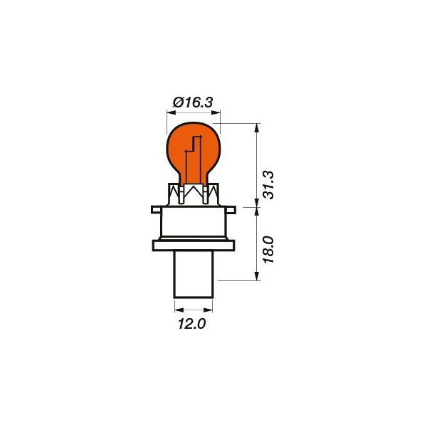 Bulb - Direction Indicator Mercedes VW 06-18 image