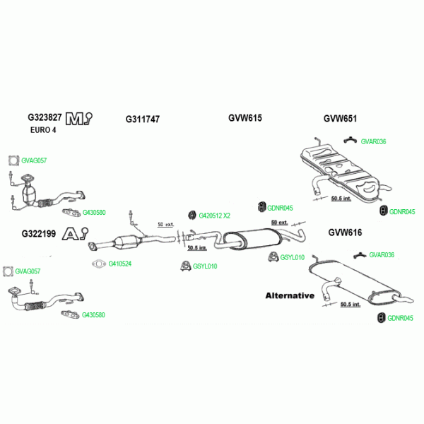 GT Exhausts Exhaust System image
