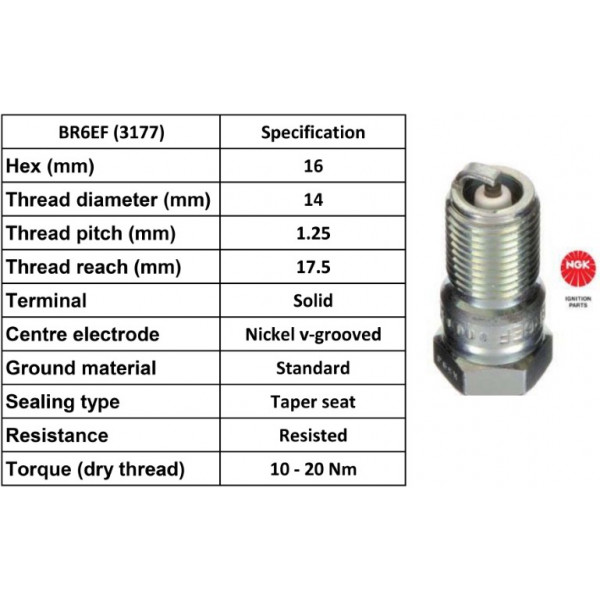 Spark Plug Jaguar 81-03 image