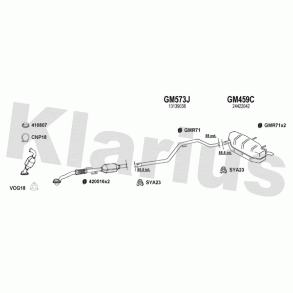 Klarius Exhaust System image