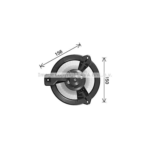 HEAT BLOWER PRIUS 00-09 image